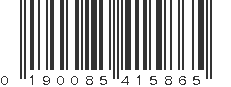 UPC 190085415865