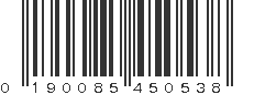 UPC 190085450538