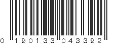 UPC 190133043392