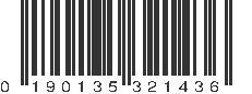 UPC 190135321436