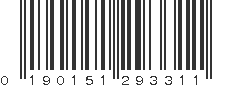 UPC 190151293311