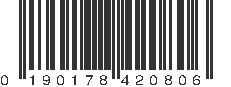 UPC 190178420806