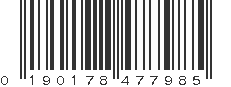 UPC 190178477985