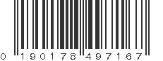 UPC 190178497167