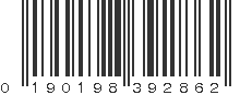 UPC 190198392862