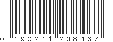 UPC 190211238467