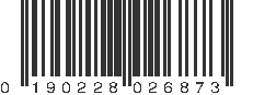 UPC 190228026873