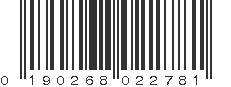 UPC 190268022781