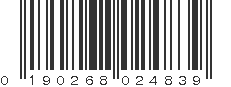 UPC 190268024839