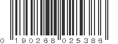 UPC 190268025386