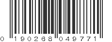 UPC 190268049771