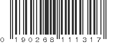 UPC 190268111317