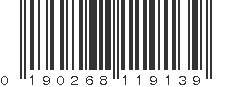 UPC 190268119139
