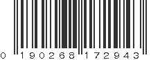 UPC 190268172943