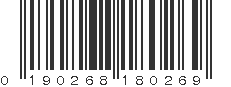 UPC 190268180269