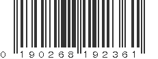 UPC 190268192361