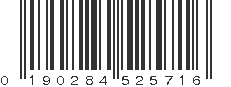UPC 190284525716