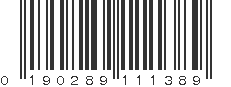 UPC 190289111389