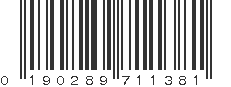 UPC 190289711381