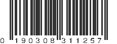 UPC 190308311257