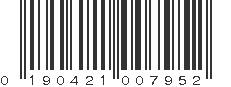 UPC 190421007952