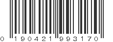 UPC 190421993170