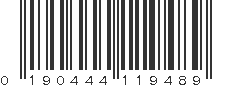 UPC 190444119489