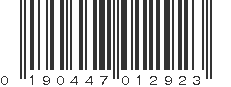 UPC 190447012923