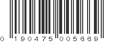 UPC 190475005669