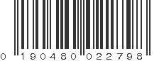 UPC 190480022798