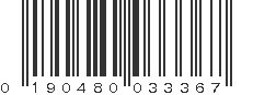 UPC 190480033367