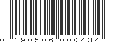 UPC 190506000434