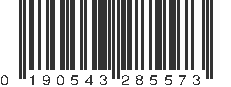 UPC 190543285573