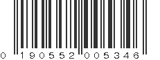 UPC 190552005346