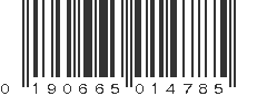 UPC 190665014785