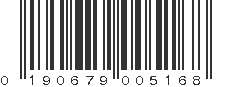 UPC 190679005168