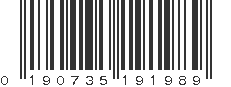 UPC 190735191989