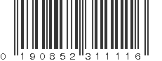 UPC 190852311116