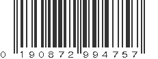 UPC 190872994757