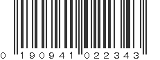 UPC 190941022343