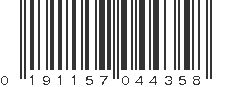 UPC 191157044358