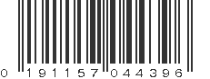 UPC 191157044396