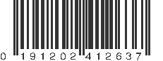 UPC 191202412637