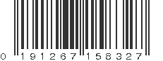 UPC 191267158327