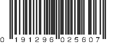 UPC 191296025607