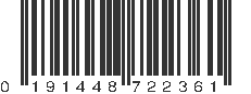 UPC 191448722361