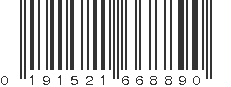 UPC 191521668890