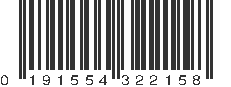 UPC 191554322158