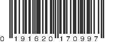 UPC 191620170997