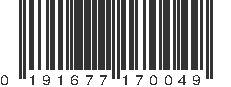 UPC 191677170049